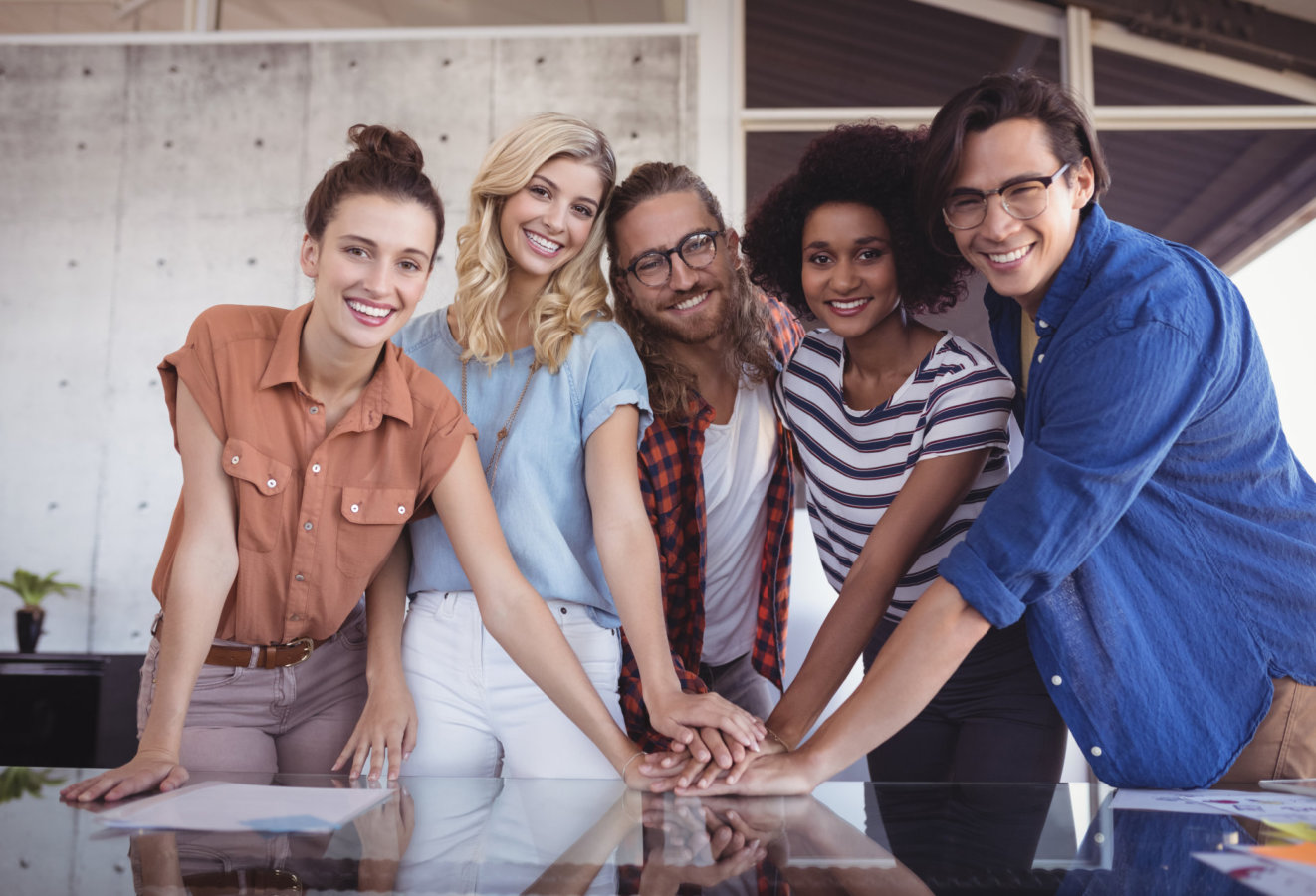 group of young people